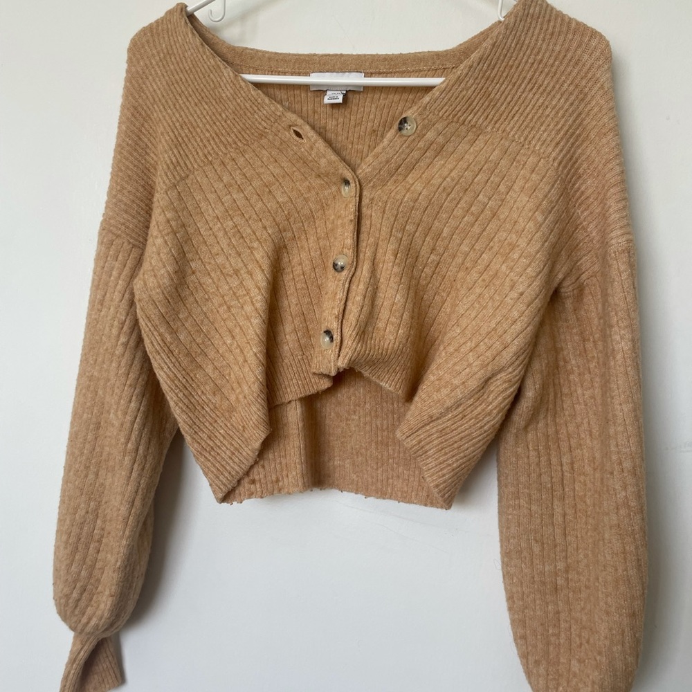Top shop crop sweater